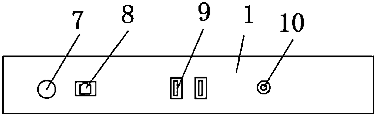 Anti-shock and anti-fall industrial display screen