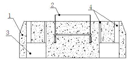 Prefabricated concrete bearing platform with reserved pile nest holes and fabricated multi-pile foundation installation method based on prefabricated concrete bearing platform with reserved pile nest holes