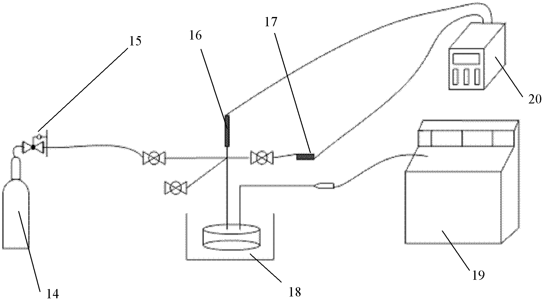 Device for detecting leak rate of sealing ring