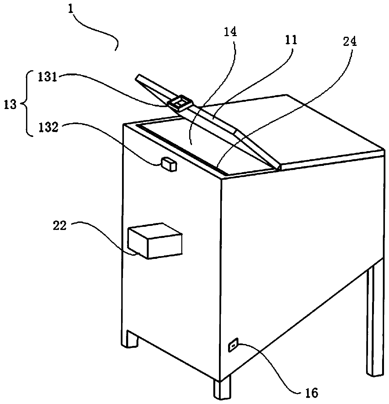 Solid-liquid separator for kitchen wastes