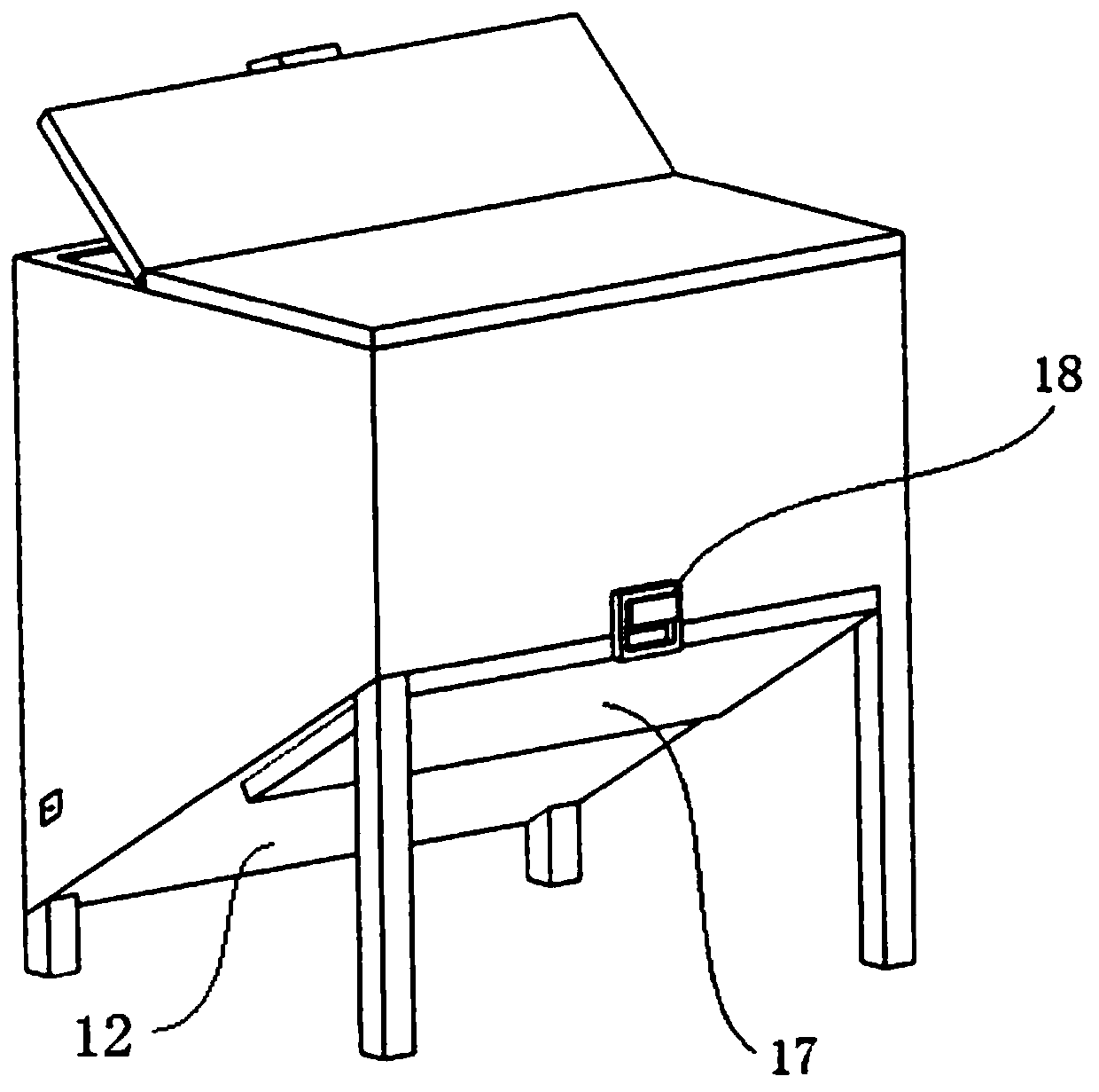 Solid-liquid separator for kitchen wastes