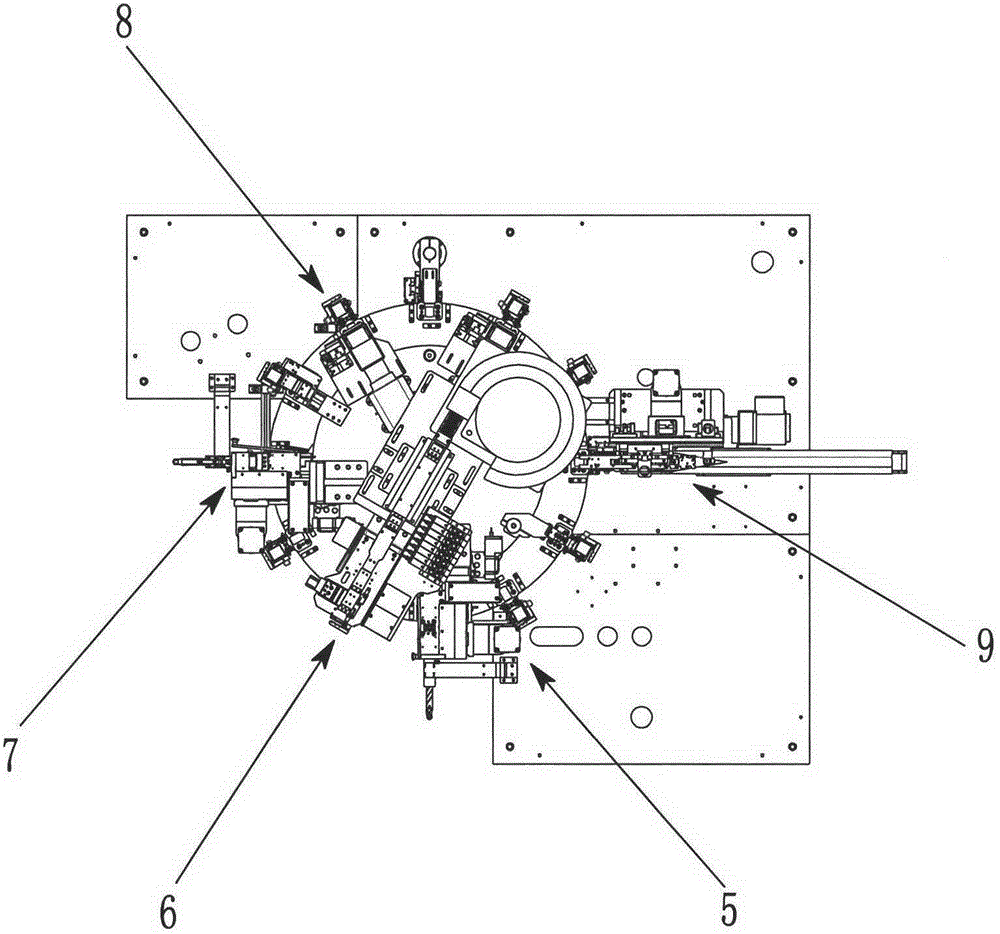 Device for production of molten fiber protection tube