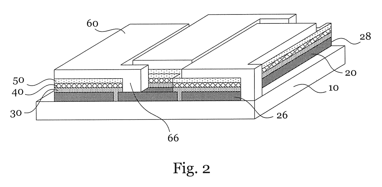 Serial module of organic solar cell and method for manufacturing the same