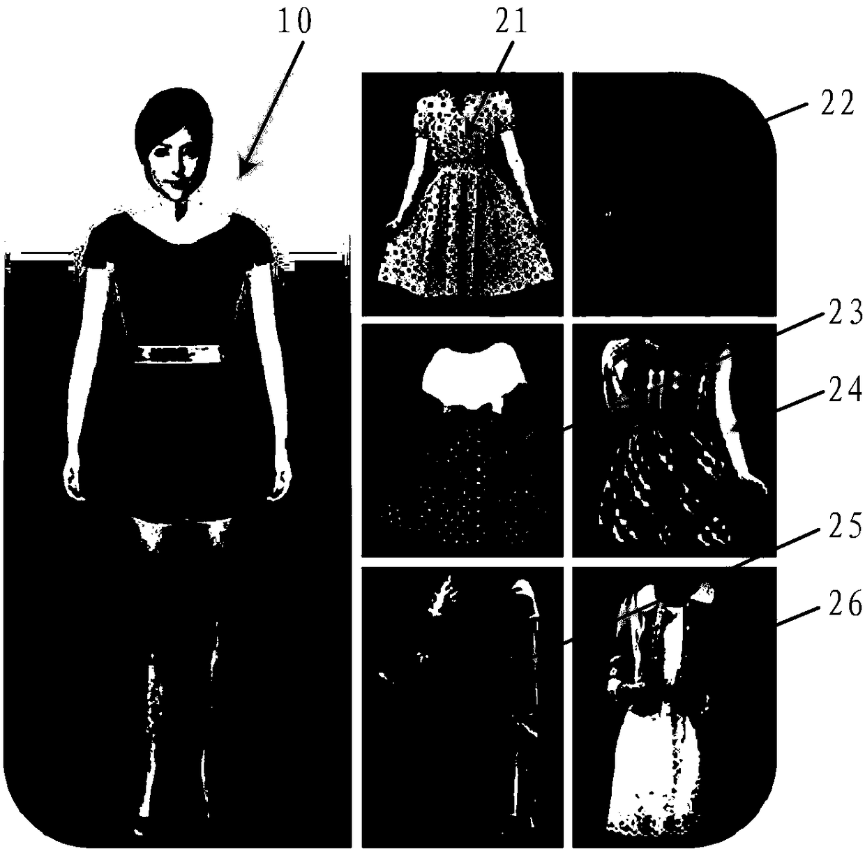 A fitting method and system based on augmented reality