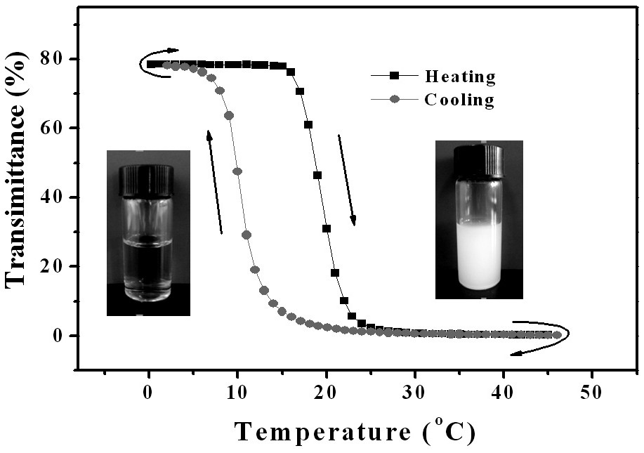 A temperature-sensitive poly(acetamidoethylacrylate-co-benzamidoethylacrylate) and its preparation method
