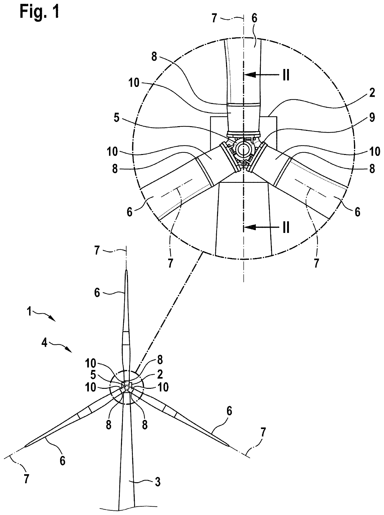 Blade adapter for wind turbines