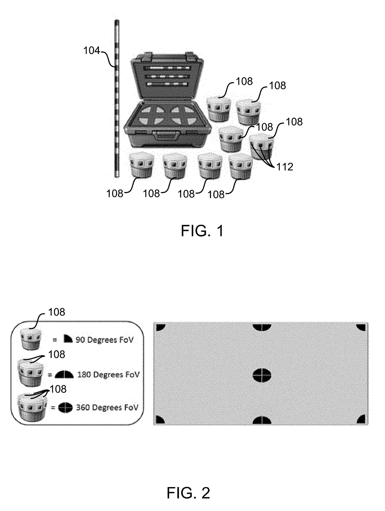 Infrastructure positioning camera system