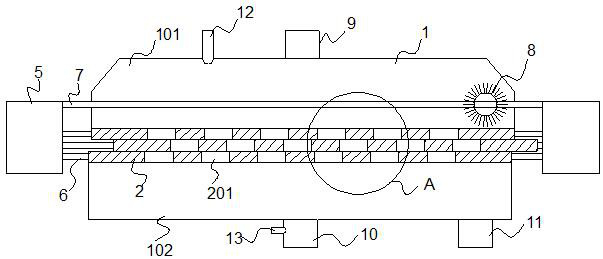 A high-efficiency backwash-free high-precision filter