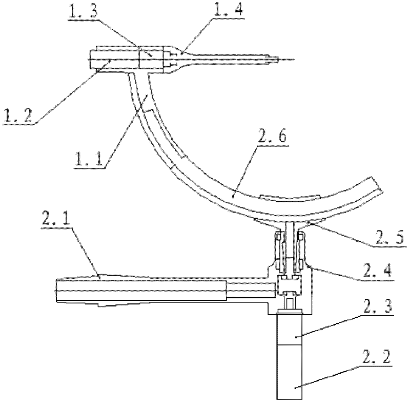 Simulation apparatus of pitching/jawing/rolling over three-freedom degree forced movement of aircraft