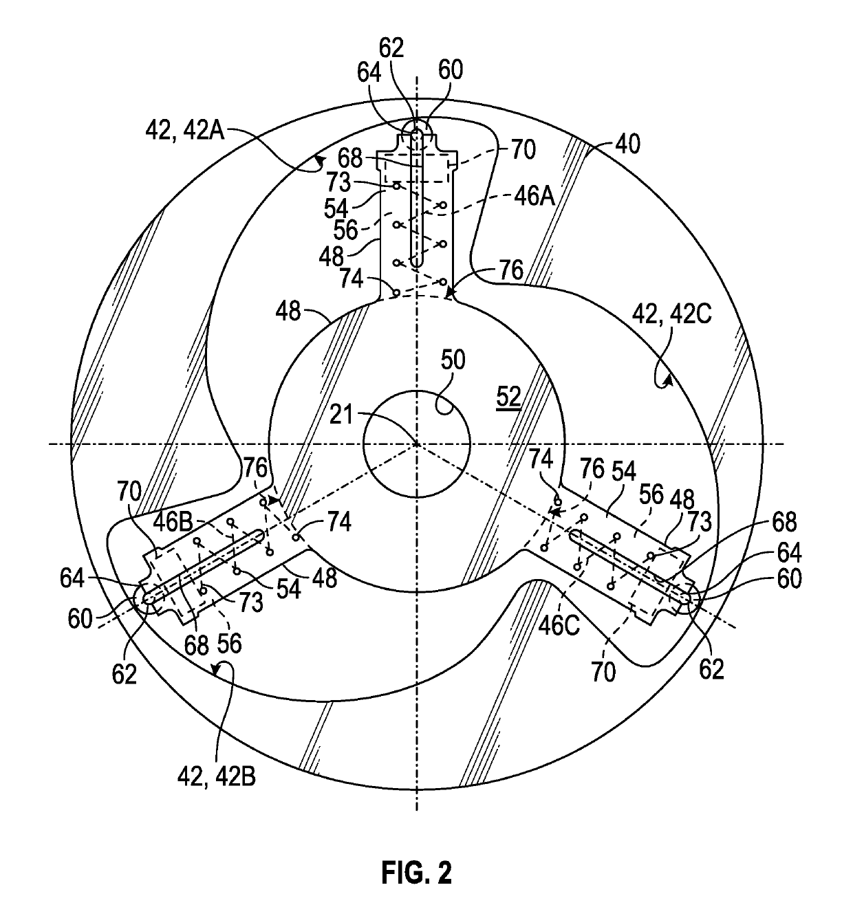 Torsional vibration absorption system