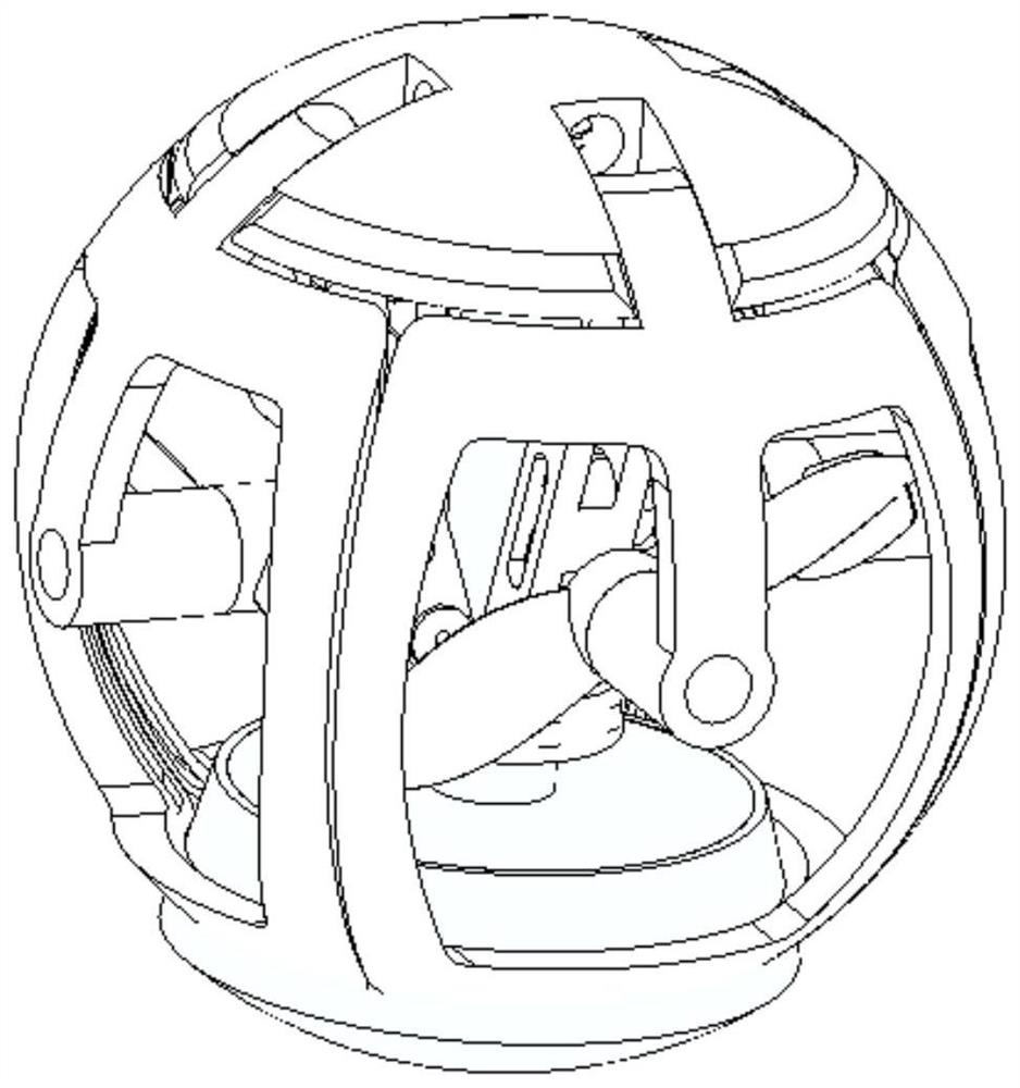 A projectile-rotor autonomously deployable unmanned aerial vehicle