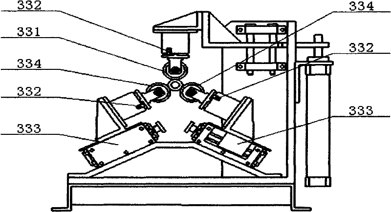 Movable high-accuracy silk material ultrasonic detection system