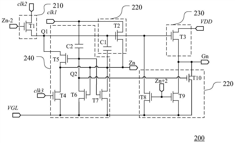 Gate driving unit and display device