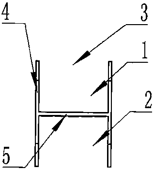 Counter slot type aerobic compost fermentation process and structure thereof