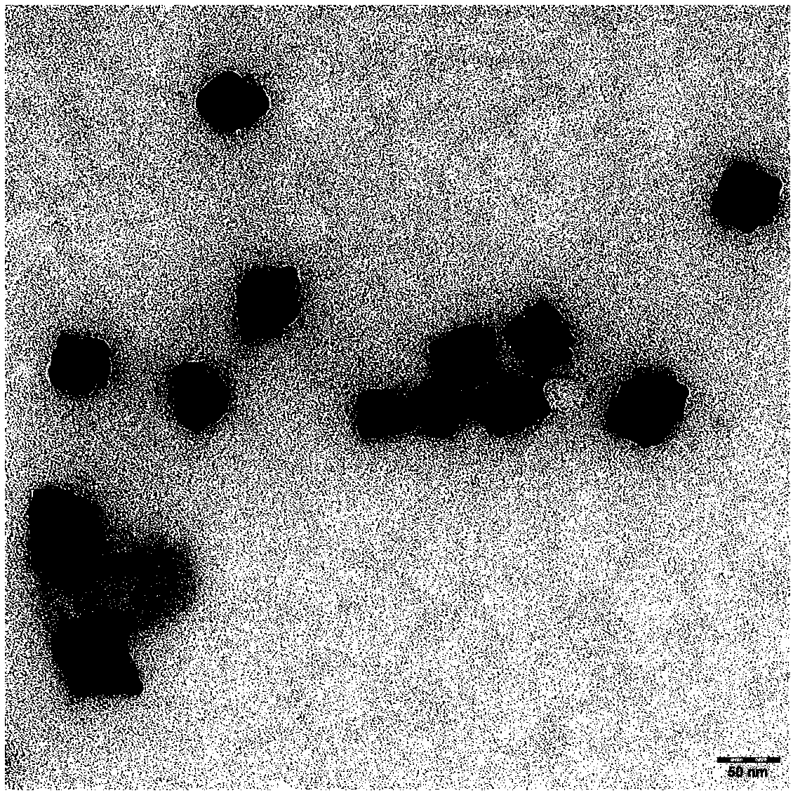 Rough octahedral-morphology PtCoFe alloy particles and preparation method thereof