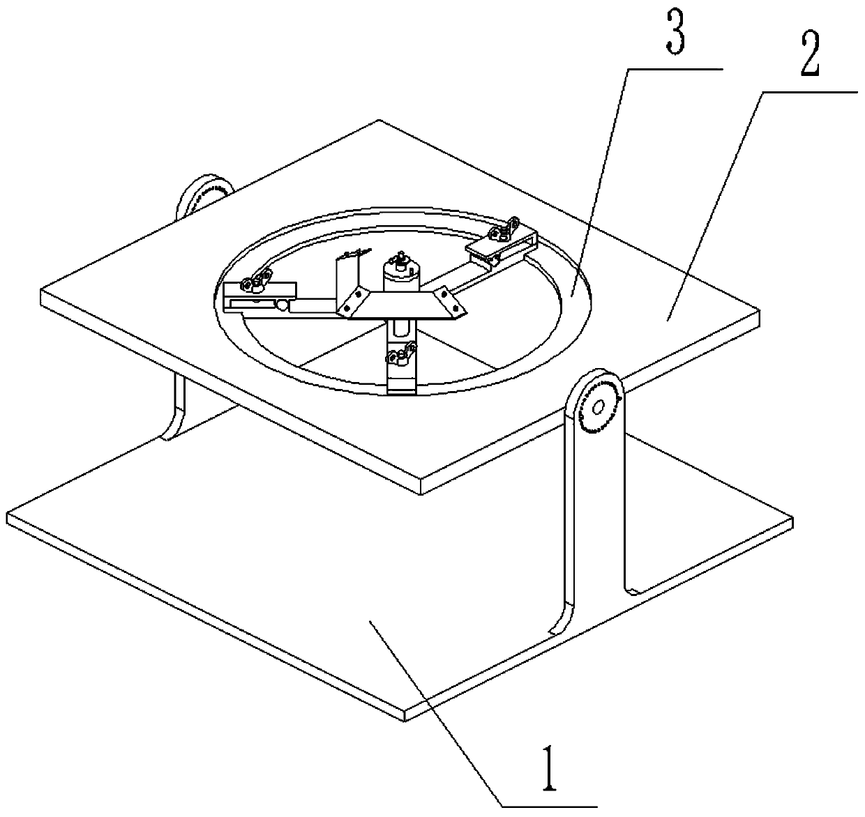 Steering wheel framework assembly welding jig