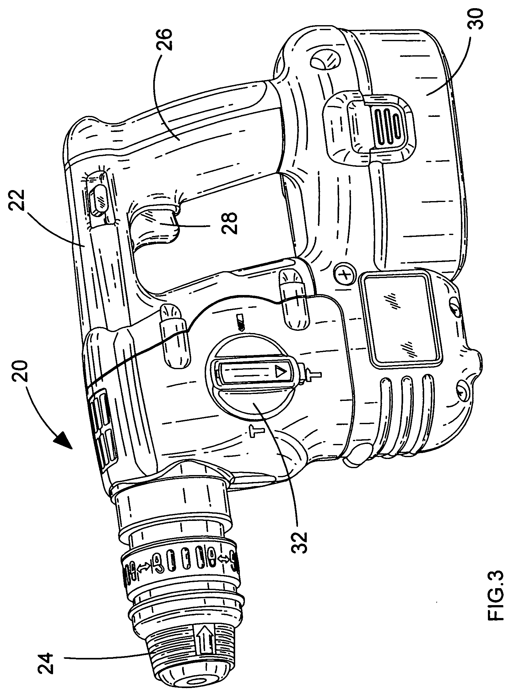 Drive mechanism for a power tool