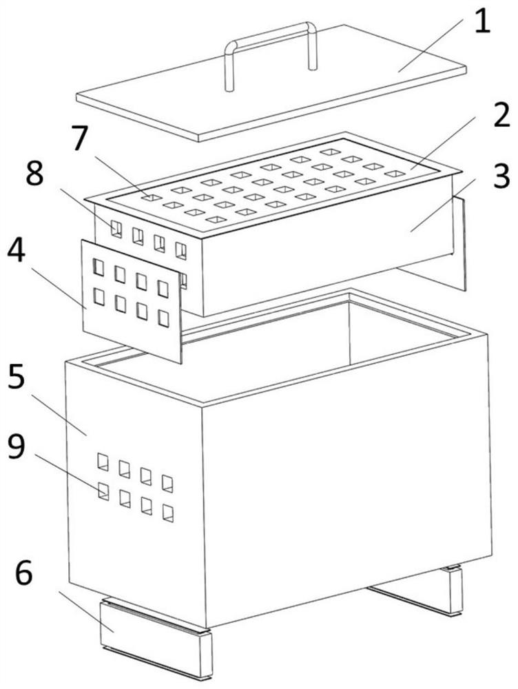 A roasting electric physiotherapy device