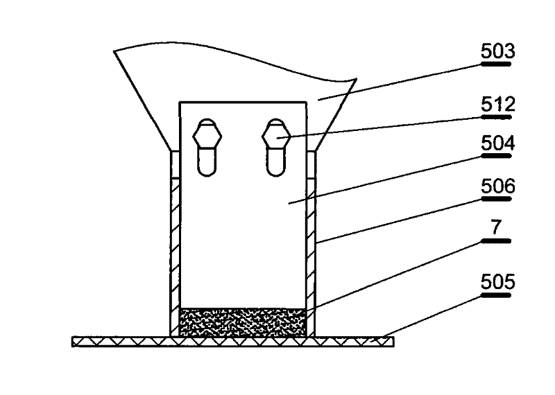 Device for detecting ash content at coal bypass on line and method thereof