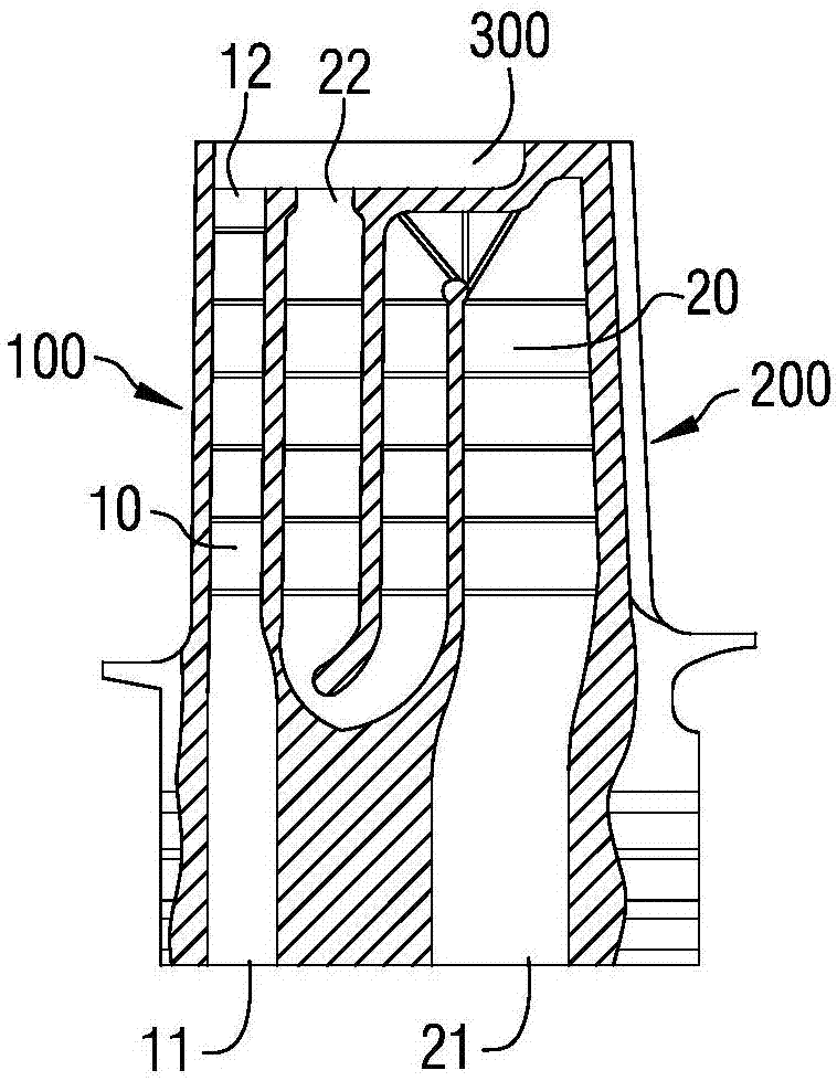 Method for measuring air flow of turbine blade machined holes