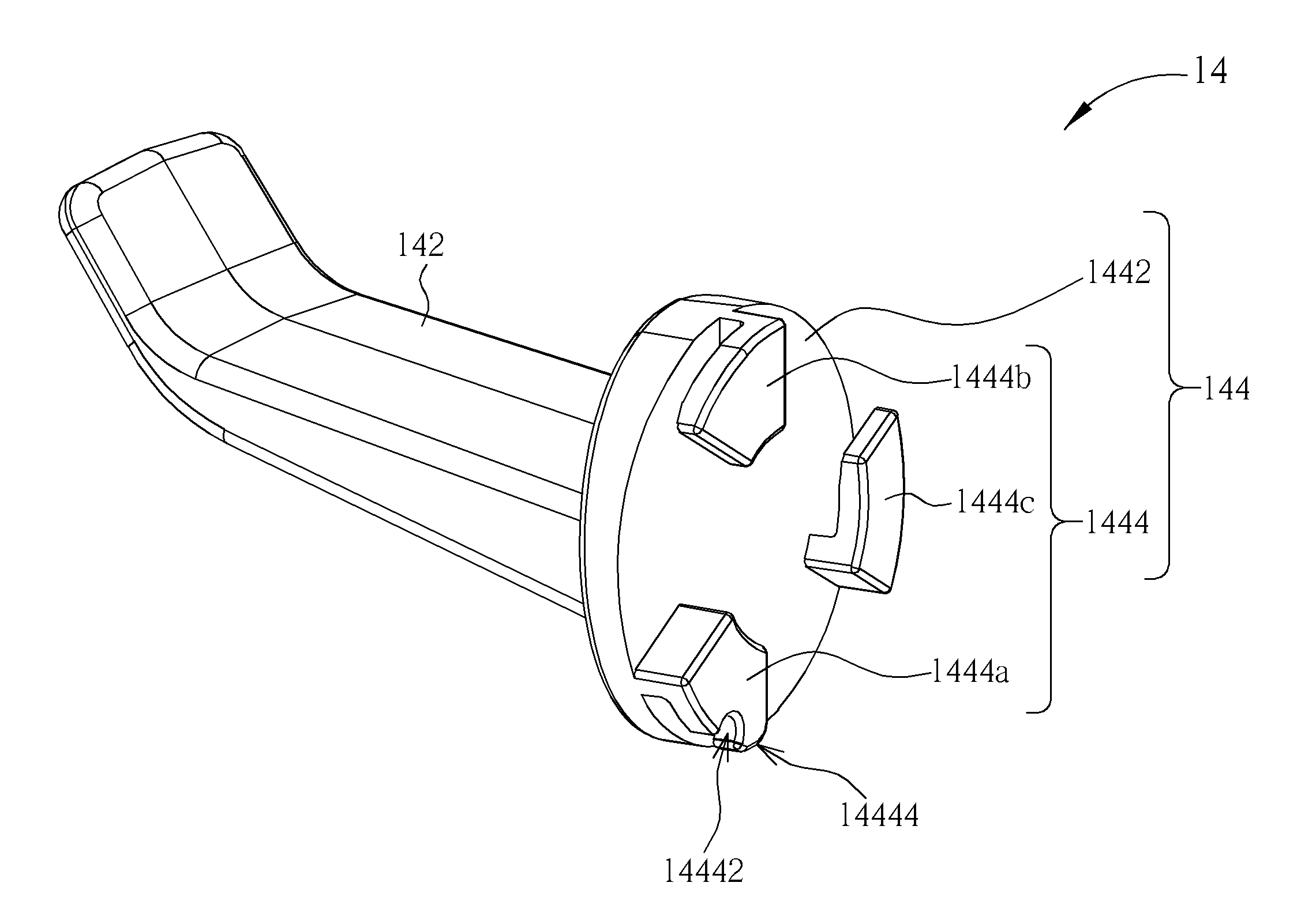 Detachable hanger and supporting stand with hanger