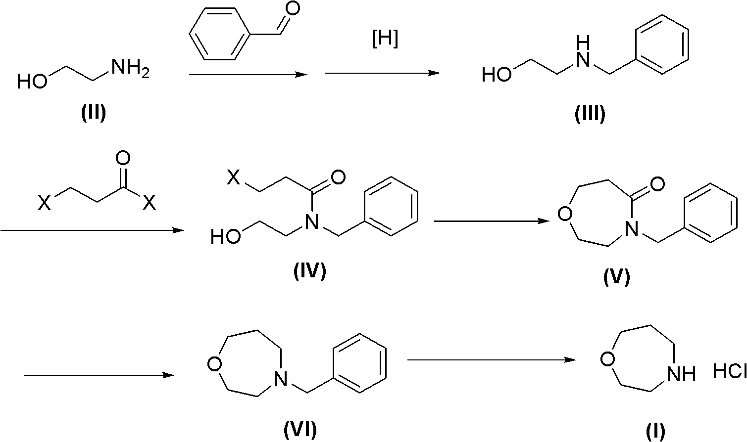 Method for preparing high morphine hydrochloride