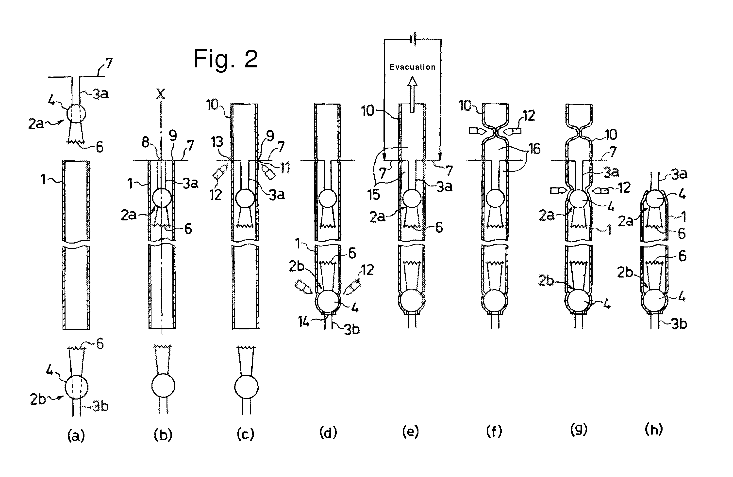 Method for Manufacturing Hot Cathode Fluorescent Lamp