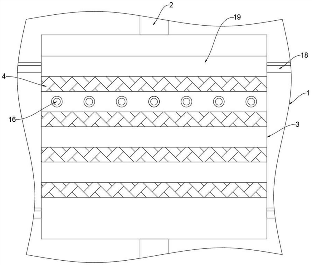 Large-span multi-curved-surface ceramic plate curtain wall structure and construction method thereof