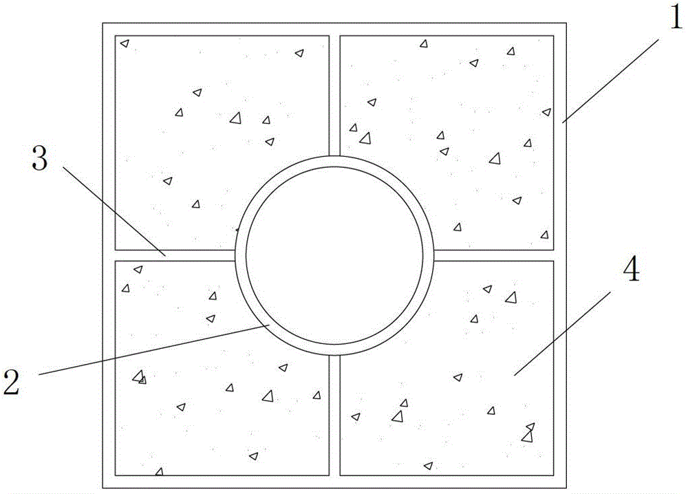 SCS (structure cabling system) encased structure based on PBL (planetary boundary layer) stiffening ribs