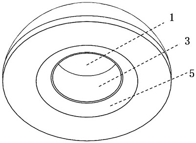 A led collimating optical lens