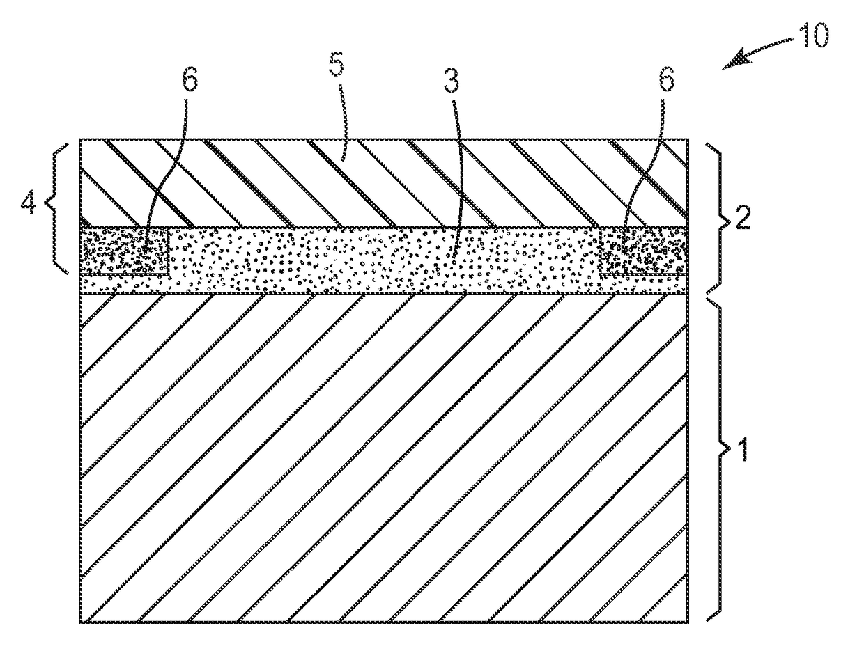 Method of producing a laminate comprising a cured adhesive sheet