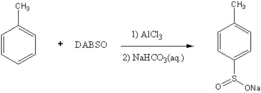Preparation method of aromatic sulfinic acid compound