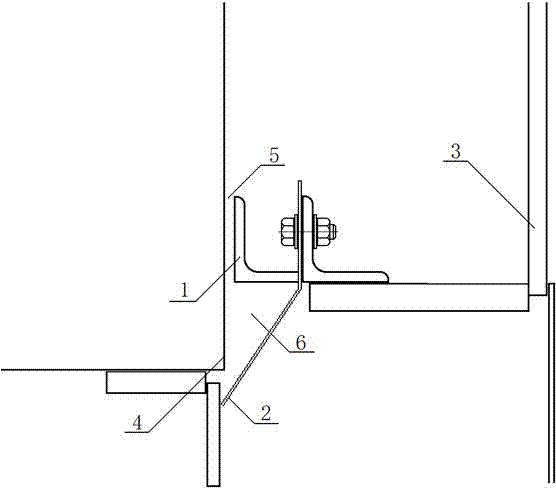 Air preheater sector plate circular arc section sealing device