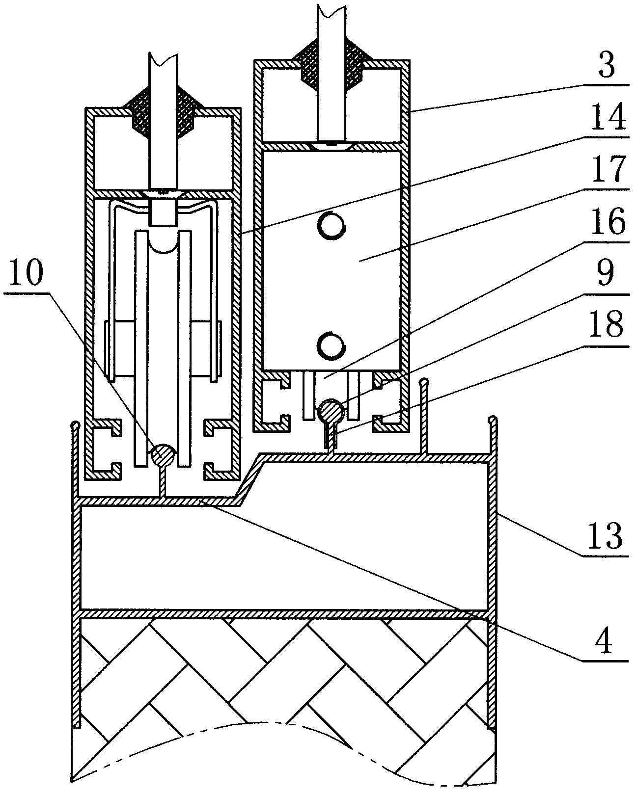 Electric window opening system