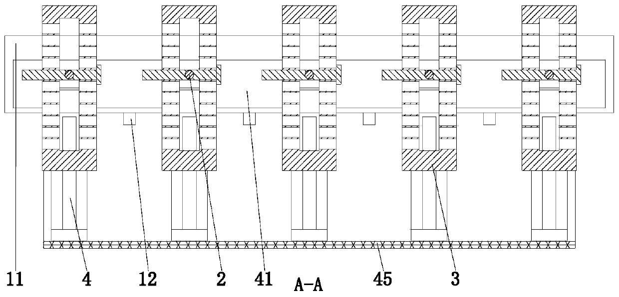 Improved architectural alloy keel frame