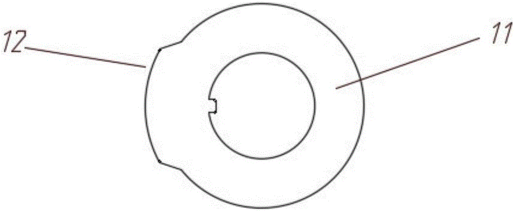 Pin shaft feeding device