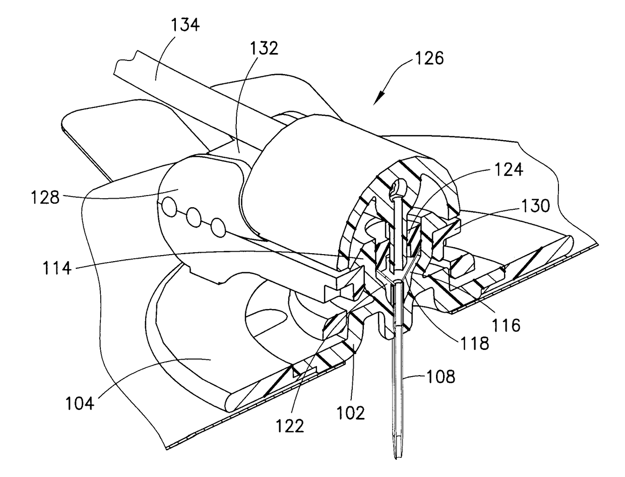 Needle Shielding Assemblies and Infusion Devices for Use Therewith