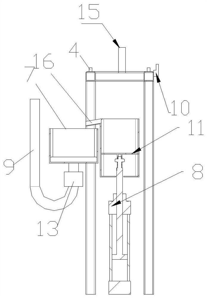 Device and method for separating and recovering cutting fluid and iron filings