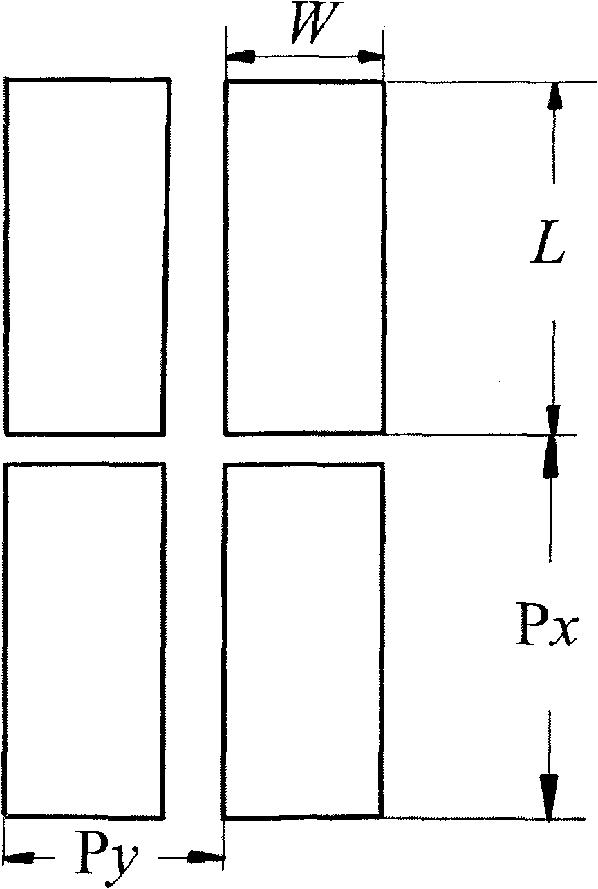 Temperature-adjusting negative magnetic permeability element based on liquid crystal and preparation method thereof