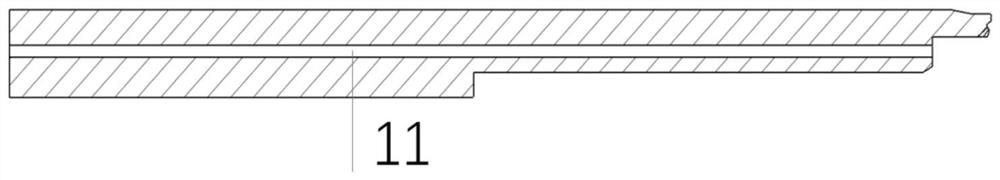 Wedge-shaped chopper suitable for full-automatic bonding and processing method thereof