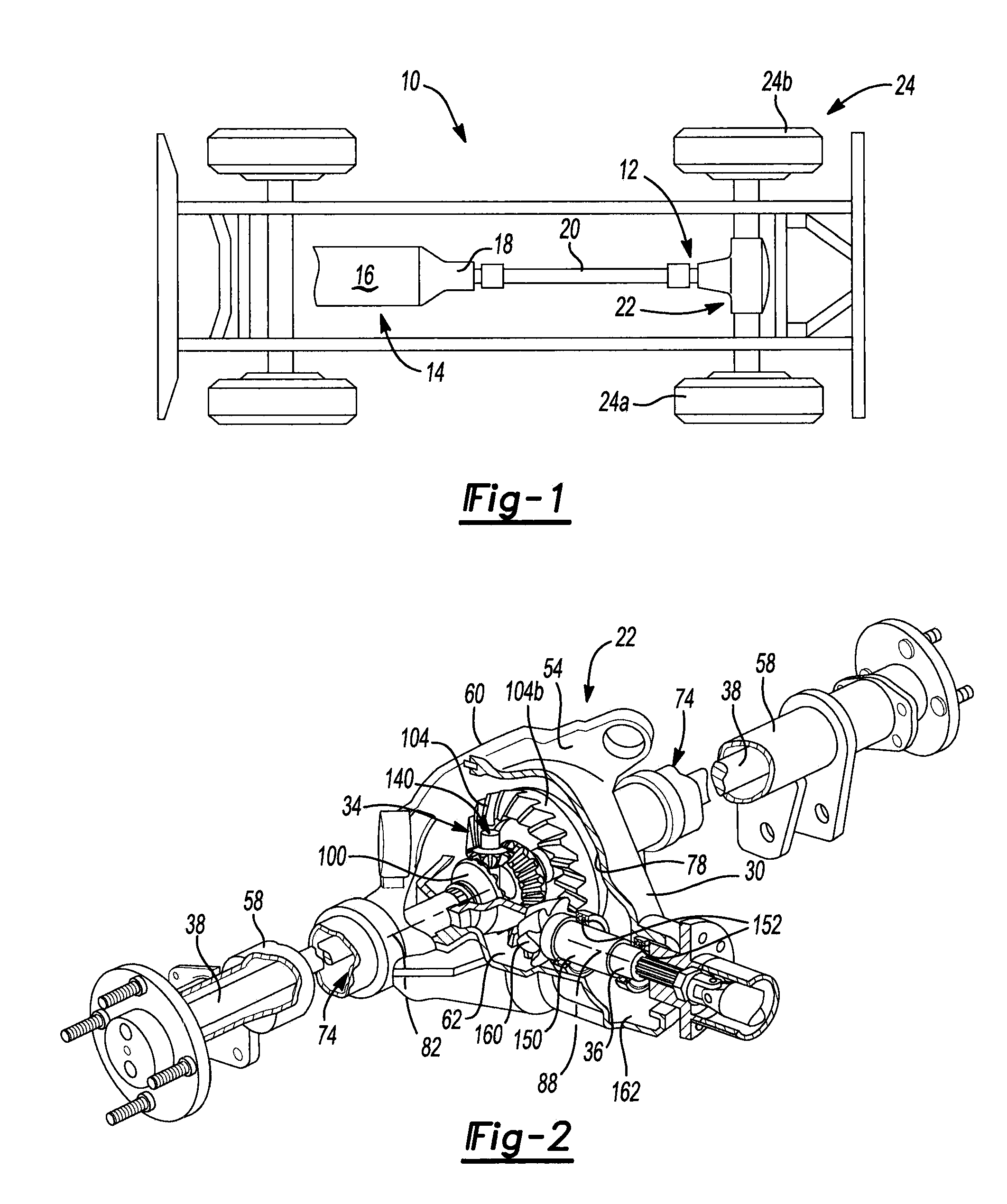 Drive axle assembly with gear mesh lubrication systems for lubricating gear mesh and/or differential bearings