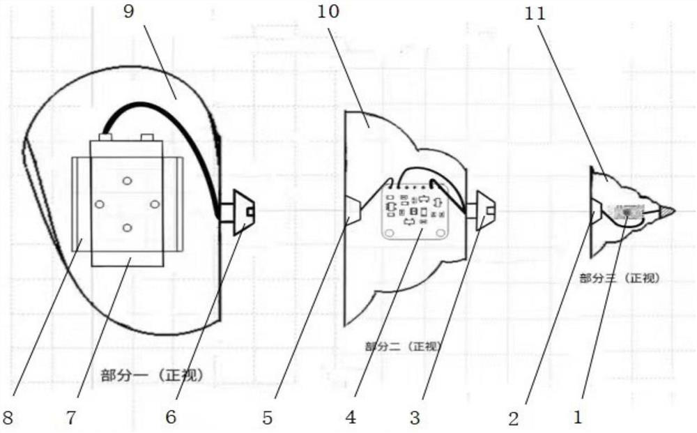 Snail and shellfish bionic robot device for seabed information dynamic real-time detection