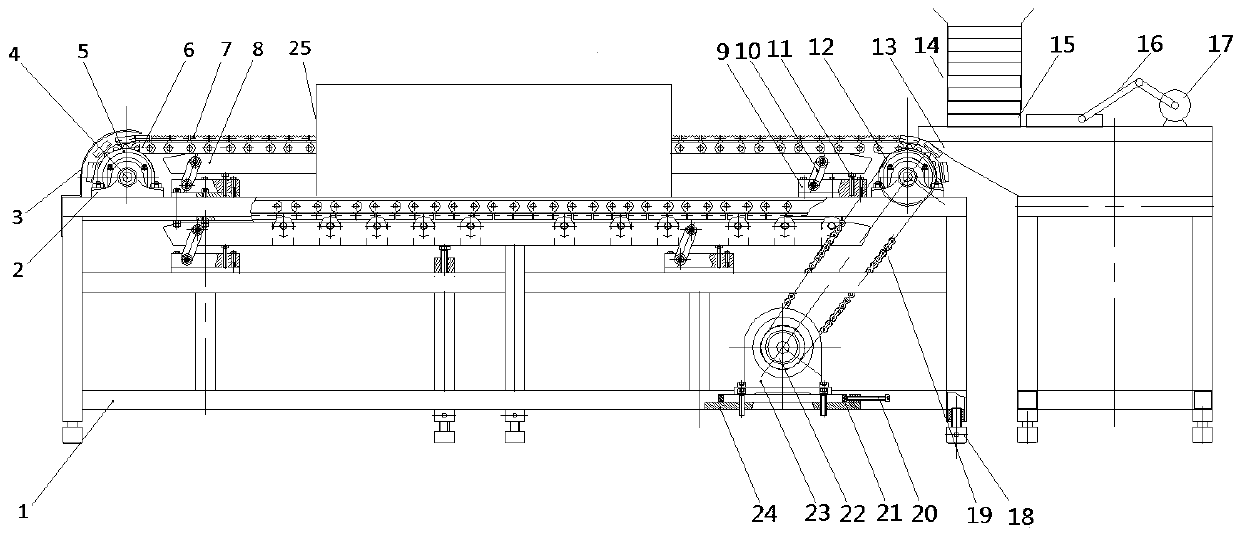 Small rod piece annealing machine tool