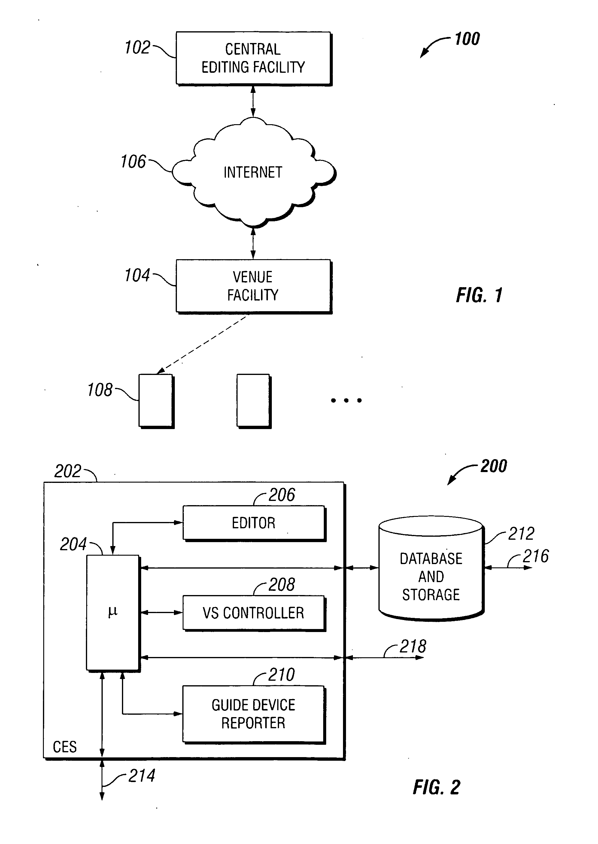 Location-relevant real-time multimedia delivery and control and editing systems and methods