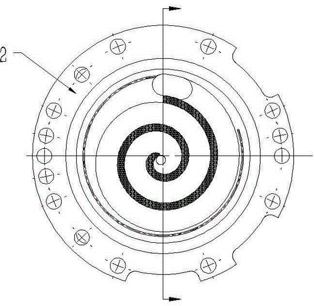 Scroll refrigerating compressor with scroll plates adopting micro-groove end surface sealing structures