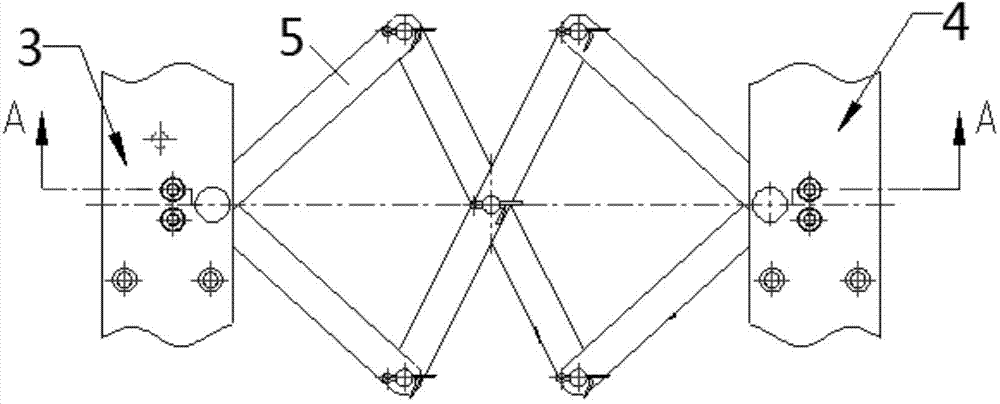 Adjustable tray applied to engine production process