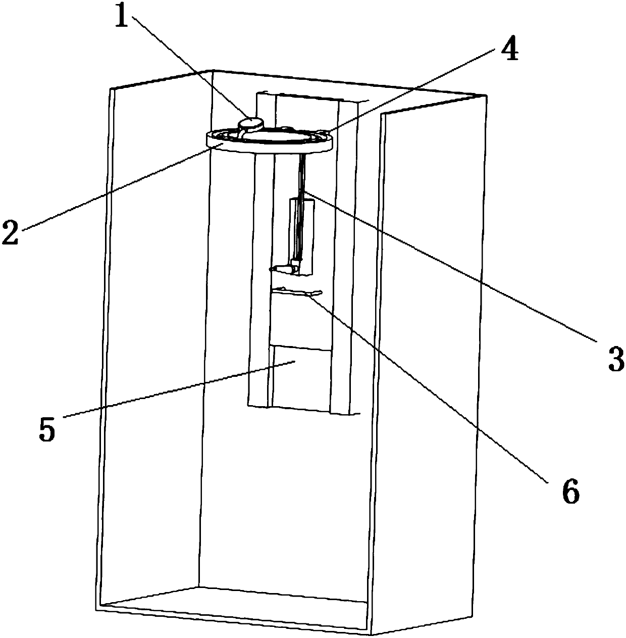 Multi-angle barrier-free shower