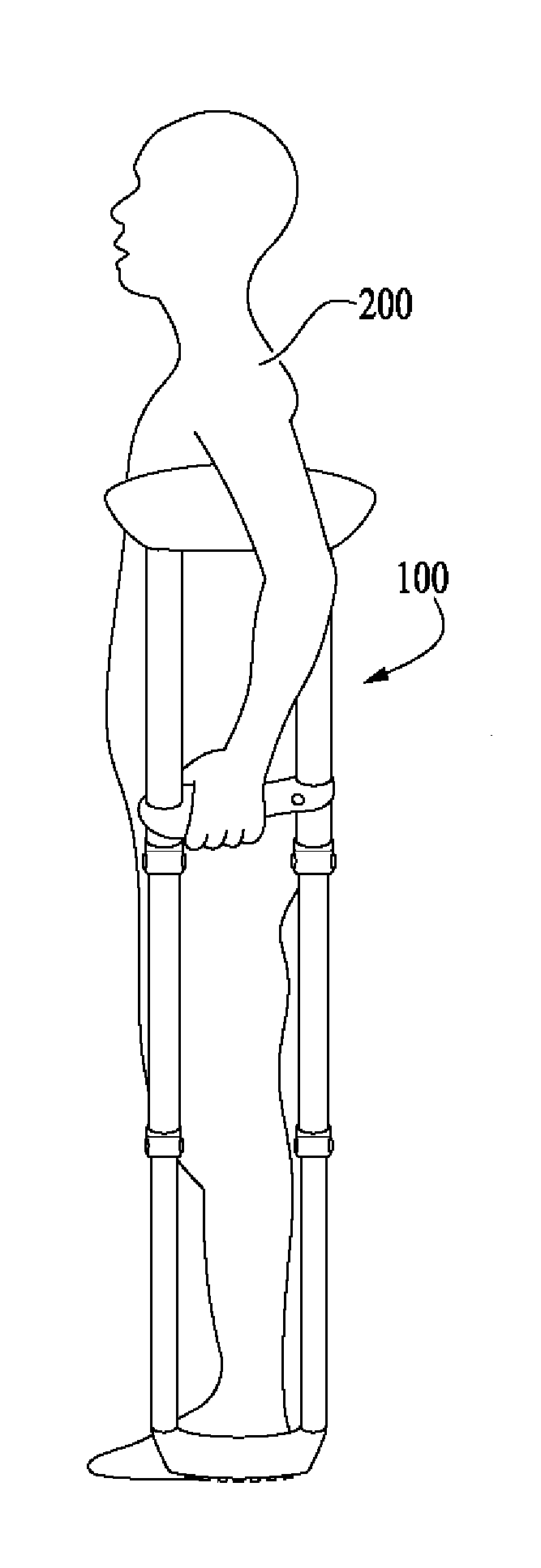 Crutch and Sitting Device