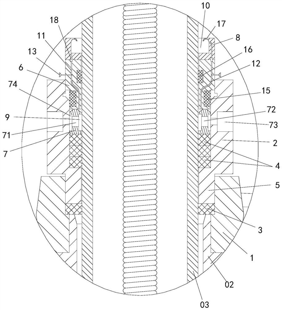 Efficient and high-safety hydraulic prop for coal mining