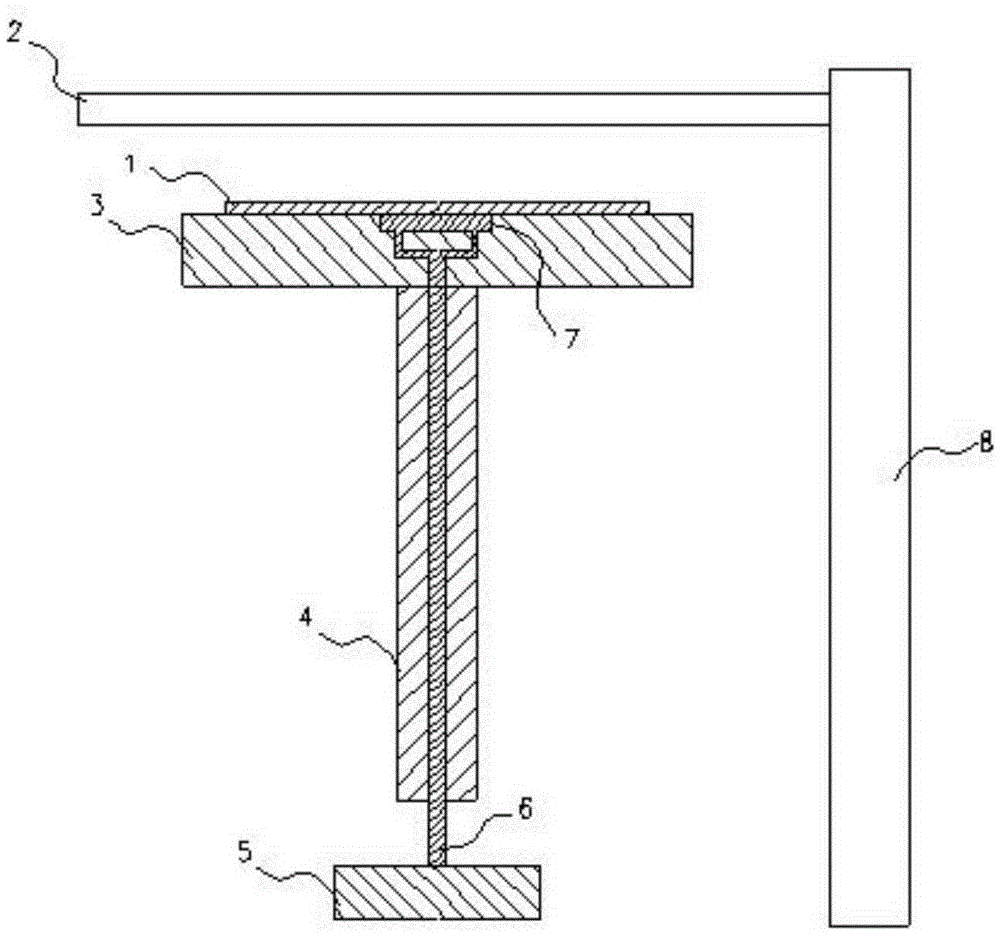 A purging device for removing foreign matter on the surface of an electrostatic chuck